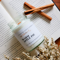 soy wax wood wick candle