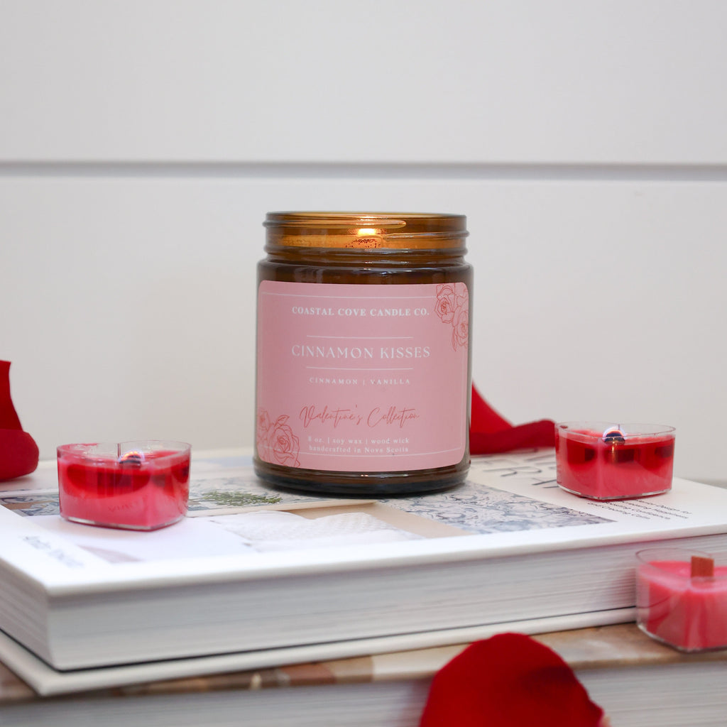 Cinnamon Kisses 8 oz. Coastal Cove Candle Company