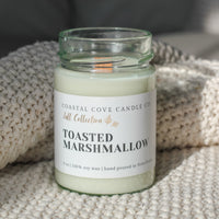 soy wax wood wick fall candle