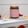 image of a soy wax wood wick candle