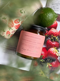 Strawberry Lime Spritz 8 oz.