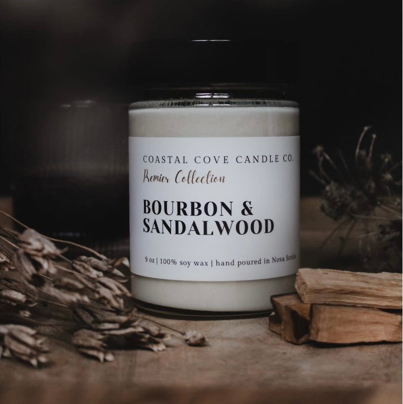 Bourbon & Sandalwood 9 oz.