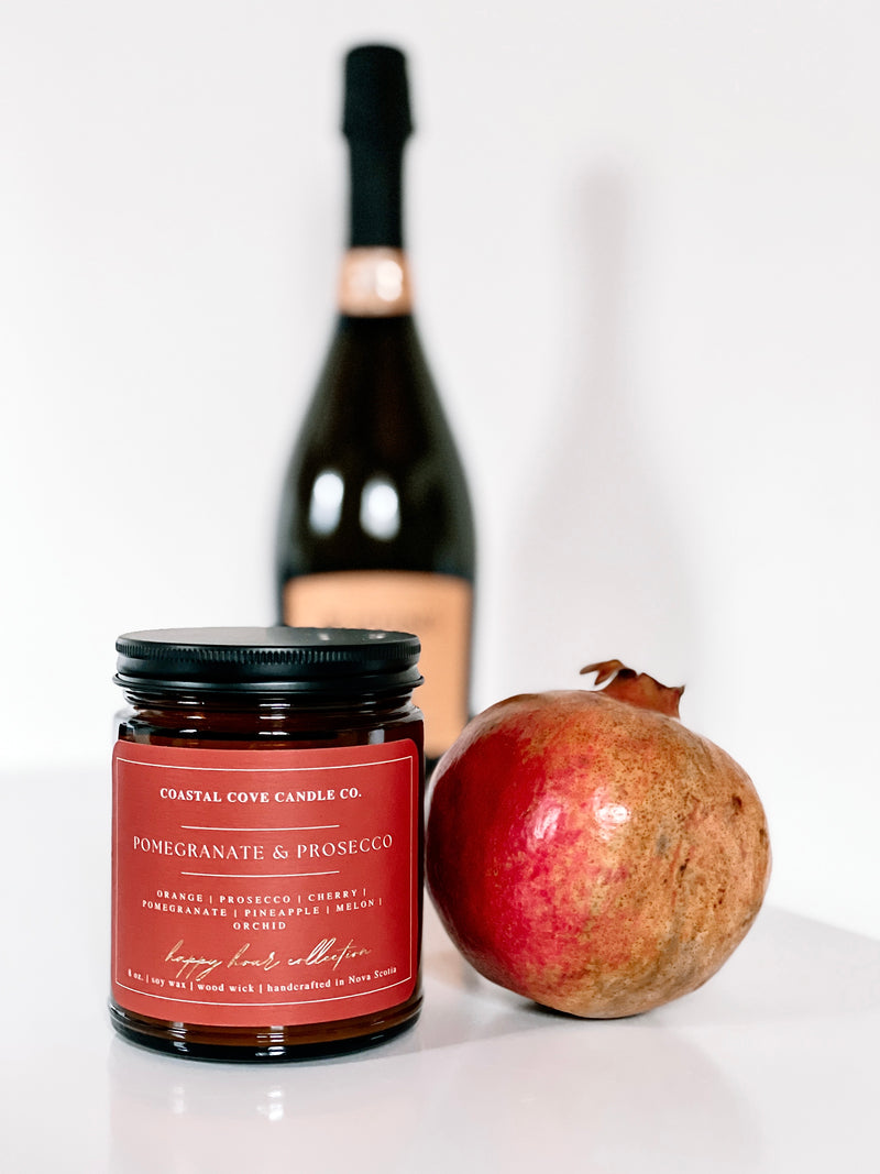 Pomegranate & Prosecco 8 oz.