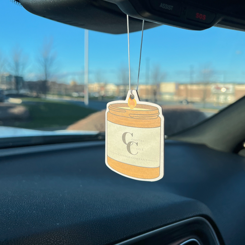 Hanging Car Air Freshener – Coastal Cove Candle Company