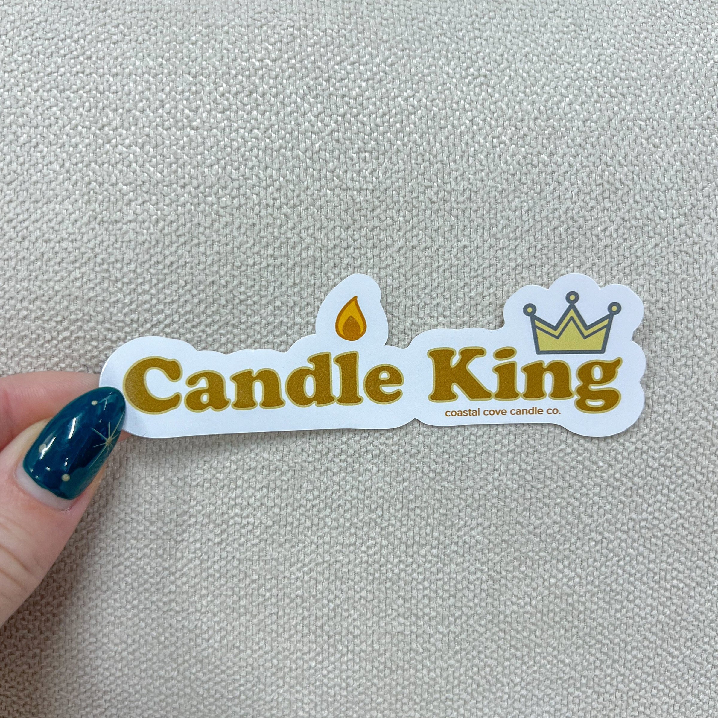 Candle King Sticker