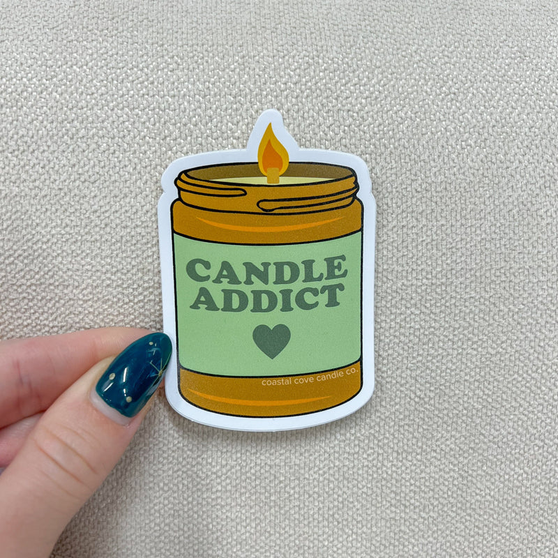 Candle Addict Sticker