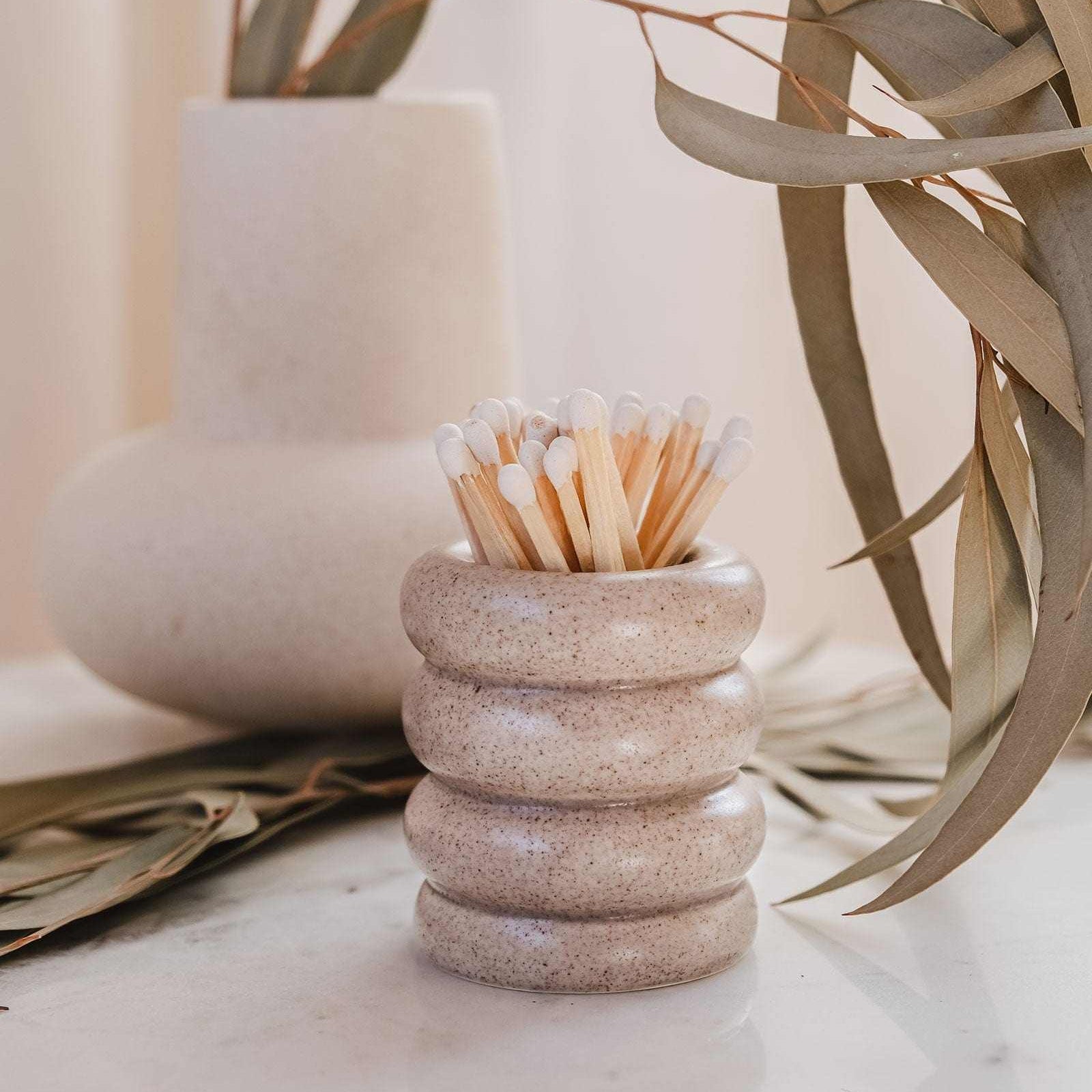 Ceramic Match Pot
