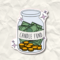 Candle Fund Sticker
